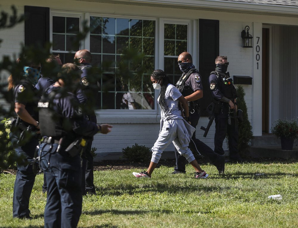 87 protesters arrested at Kentucky attorney general’s home