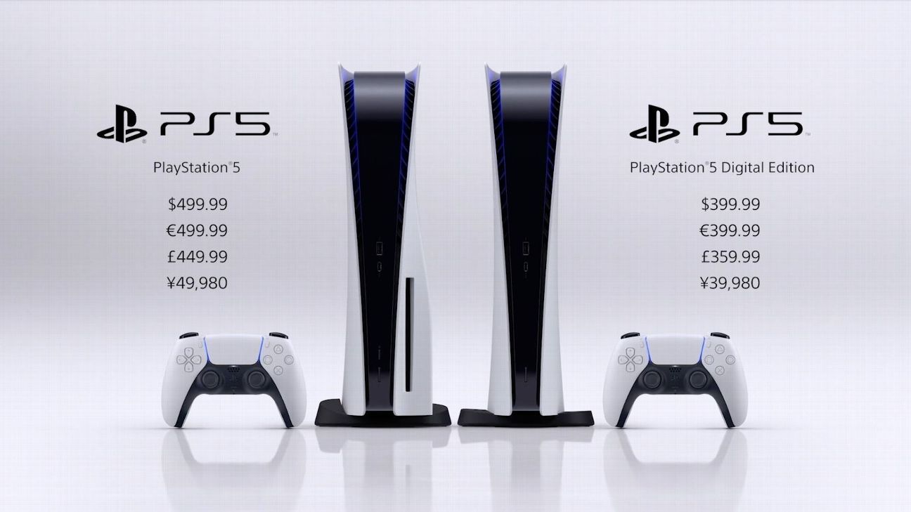 Sony announces price, release date for Playstation 5