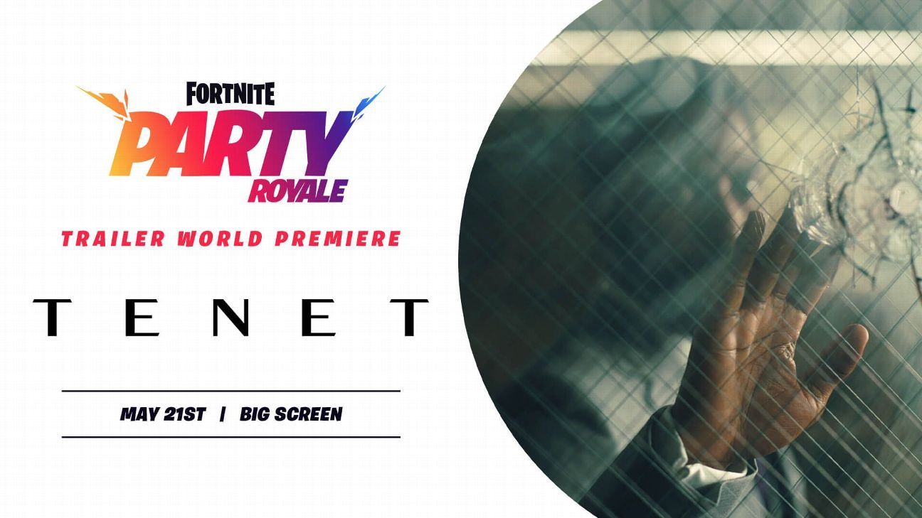 Fortnite presents 'Tenet' trailer, to screen Nolan film this summer