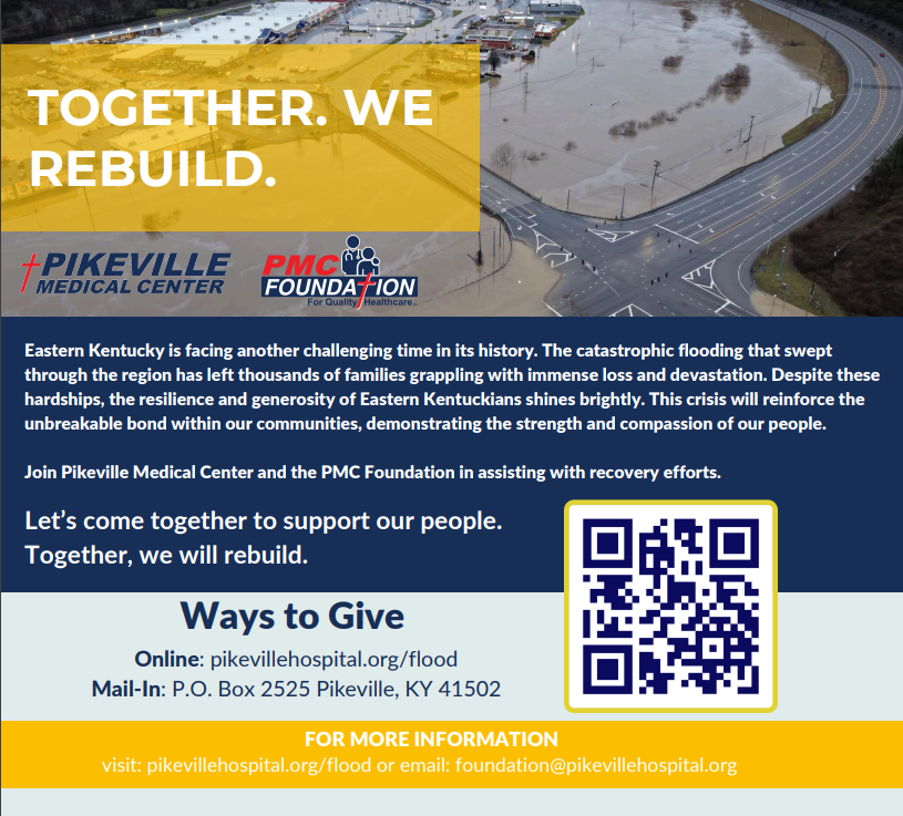 Pikeville Medical Center spearheads a number of ways to help flood victims