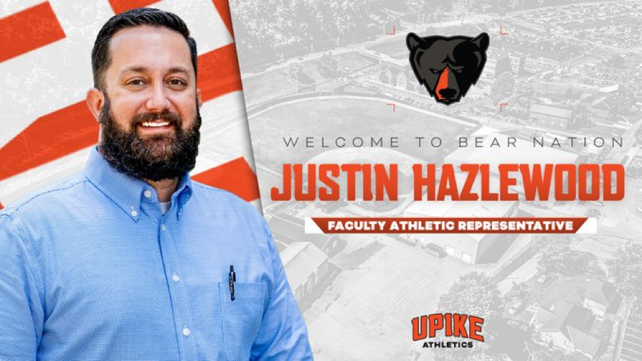 Hazlewood to serve as UPIKE Faculty Athletic Rep